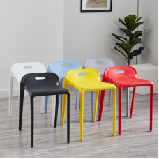 Modern Simple Plastic Stools Home Extra Thick Backrest Seats Adult Dining Stools Modern Simple Plastic Stools Home Extra Thick Backrest Seats Adult Dining Stools