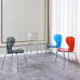 Scandinavian Transparent Acrylic Modern Minimalist Crystal Makeup Chair Plastic Dining Chair