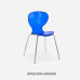 Scandinavian Transparent Acrylic Modern Minimalist Crystal Makeup Chair Plastic Dining Chair