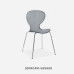 Scandinavian Transparent Acrylic Modern Minimalist Crystal Makeup Chair Plastic Dining Chair