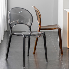 Nordic Transparent Acrylic Dining Chairs Modern Vanity Stool Nordic Transparent Acrylic Dining Chairs Modern Vanity Stool