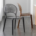 Nordic Transparent Acrylic Dining Chairs Modern Vanity Stool Nordic Transparent Acrylic Dining Chairs Modern Vanity Stool
