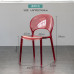 Nordic Transparent Acrylic Dining Chairs Modern Vanity Stool Nordic Transparent Acrylic Dining Chairs Modern Vanity Stool