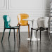 Nordic Transparent Dining Chair Makeup Stool Modern Minimalist Crystal Bench Acrylic Chair
