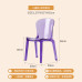 Nordic Transparent Dining Chair Makeup Stool Modern Minimalist Crystal Bench Acrylic Chair