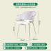 Nordic Acrylic Chair Ghost Creative Armrest Stool Backrest Seat Transparent Plastic Crystal Chair