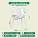 Nordic Acrylic Chair Ghost Creative Armrest Stool Backrest Seat Transparent Plastic Crystal Chair