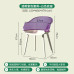 Nordic Acrylic Chair Ghost Creative Armrest Stool Backrest Seat Transparent Plastic Crystal Chair Nordic Acrylic Chair Ghost Creative Armrest Stool Backrest Seat Transparent Plastic Crystal Chair