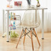 Clear Acrylic Chair Crystal Dining Chair Plastic Backrest Stool Photo Studio Clothing Shop Makeup Chair