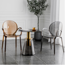 Nordic Acrylic Chair Home Armrest Transparent Chair Milk Tea Shop Crystal Chair Plastic Lounge Stool Nordic Acrylic Chair Home Armrest Transparent Chair Milk Tea Shop Crystal Chair Plastic Lounge Stool