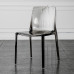 Nordic Acrylic Chair Home Armrest Transparent Chair Milk Tea Shop Crystal Chair Plastic Lounge Stool