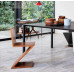 Italian Minimalist Z Chair Solid Wood Mid Century Backrest Chair Designer Retro Dining Chair