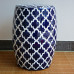Hand Painted Porcelain Stool Drum Stool Bathroom Stool Classical Zither Drum Stool Sitting Stool Low Stool Round Stool