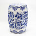 Hand Painted Porcelain Stool Drum Stool Bathroom Stool Classical Zither Drum Stool Sitting Stool Low Stool Round Stool