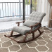 Nordic Solid Wood Recliner Chair