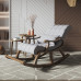 Nordic Solid Wood Recliner Chair