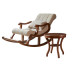 Nordic Solid Wood Recliner Chair