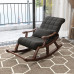 Nordic Solid Wood Recliner Chair