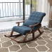 Nordic Solid Wood Recliner Chair