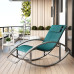 Single Summer Rocking Chair Lounger for Home Balcony