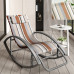 Single Summer Rocking Chair Lounger for Home Balcony