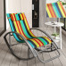 Single Summer Rocking Chair Lounger for Home Balcony