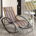 Single Summer Rocking Chair Lounger for Home Balcony