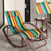 Single Summer Rocking Chair Lounger for Home Balcony