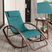 Single Summer Rocking Chair Lounger for Home Balcony