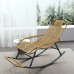 Single Summer Rocking Chair Lounger for Home Balcony