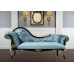 High Quality Fabric Lounge Chaise Sofa With Handmade Golden Or Silver Carvings High Quality Fabric Lounge Chaise Sofa With Handmade Golden Or Silver Carvings