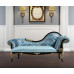 High Quality Fabric Lounge Chaise Sofa With Handmade Golden Or Silver Carvings High Quality Fabric Lounge Chaise Sofa With Handmade Golden Or Silver Carvings
