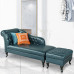 Microfiber Leather Lounge Chaise Sofa Microfiber Leather Lounge Chaise Sofa