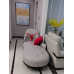 Elegant Design Leather Lounge Chaise Sofa
