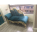 Vintage Style Lounge Chaise Sofa In Real Leather Or Fabric Vintage Style Lounge Chaise Sofa In Real Leather Or Fabric