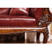 Coffee Color Italian Leather Lounge Chaise Sofa Coffee Color Italian Leather Lounge Chaise Sofa