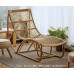 Indonesian Rattan Recliner Chair Outdoor Balcony Home Leisure Napping Single Person Rattan Weave Simple Lazy Sofa
