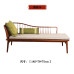 Modern Zen Single Chair Customized for Small Bedroom