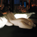 Designer Italian Villa Polar Bear Slacker Sofa Glamorous Recliner Designer Italian Villa Polar Bear Slacker Sofa Glamorous Recliner