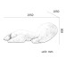 Designer Italian Villa Polar Bear Slacker Sofa Glamorous Recliner Designer Italian Villa Polar Bear Slacker Sofa Glamorous Recliner