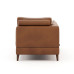Scandinavian Luxury Leather Armchair for Small Living Room Scandinavian Luxury Leather Armchair for Small Living Room