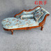 American Luxury Princess Chair Bedroom Beauty Couch Fabric Single Sofa Empress Chair Solid Wood European Luxury Princess Chair