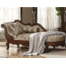 American Luxury Princess Chair Bedroom Beauty Couch Fabric Single Sofa Empress Chair Solid Wood European Luxury Princess Chair