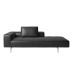 Scandinavian Luxury Leather Sofa Chair Lounge Recliner Small Living Room Chaise Office Single TeteaTete