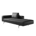 Scandinavian Luxury Leather Sofa Chair Lounge Recliner Small Living Room Chaise Office Single TeteaTete
