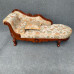American Solid Wood Empress Chair Fabric Balcony Relaxation Beauty Divan European Single Lounger Bedroom Empress Couch