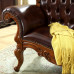American Head Layer Genuine Leather Princess Chaise Lounge European Real Wood Leisure Chair End Stool American Head Layer Genuine Leather Princess Chaise Lounge European Real Wood Leisure Chair End Stool