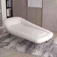 White Lazy Chair for Master Bedroom Office Sleeping Sofa