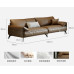 Luxurious Minimalist Italian Style 3Seater Sofa Luxurious Minimalist Italian Style 3Seater Sofa