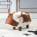 Leather Cow Creative Animal Coat Hat Room Shoe Changing Stool Home Footstool Living Room Shoe Stool Leather Cow Creative Animal Coat Hat Room Shoe Changing Stool Home Footstool Living Room Shoe Stool